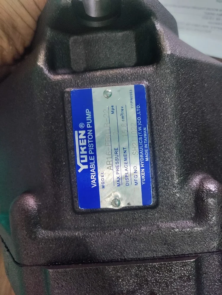 2 HP Yuken Hydraulic Piston Pump